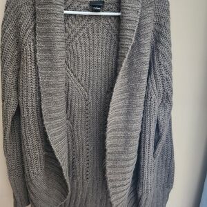 Rue21 Women's Gray Cardigan Sweater